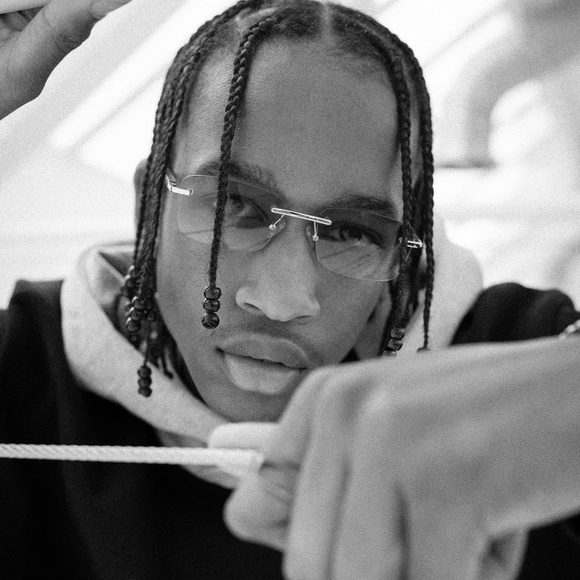 Mens Gold Brown Tint Hip Hop Fashion Sunglasses - Picture 5 of 5